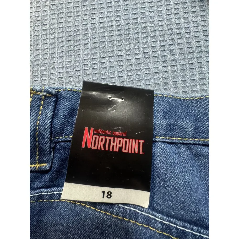 Northpoint Men's Jeans Sz 28x28 Blue Brand New‎